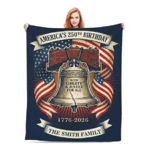 National Style Festival Souvenir America Commemoration Blanket Country Symbol Printed Flannel Blanket