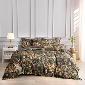 Natural Bamboo Fiber Duvet Cover Set Ultra Soft No Fade Moisture Wicking Odor Resistant Bedding Set for Sensitive Skin Custom