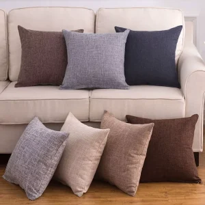 Natural Bed Cushion Cover Pillow All Size