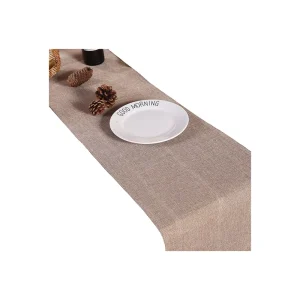 Natural Faux Jute Table Runner Restaurant Decoration Natural Jute Table Runner