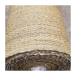 Natural Fiber Seagrass Roll Carpet Wall to Wall Seagrass Carpet Roll for Home Teahouse Resort Hotel