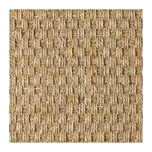 Natural Fiber Straw Carpet Seagrass Floor Carpet Roll for Home Hotel Resort Office