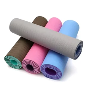 Natural Folded Custom Logo Fitness Floor Printed Eco Friendly Foam Matt Gym EVA TPE Exercise Yoga Mat