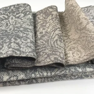 Natural Linen Upholstery Fabric for Sofa Couch Breathable Comfortable Furniture Textile Fabric Eco Friendly Home Material
