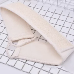 Natural Luffa Bath Spa Strap Shower Rubbing Dead Skin Remover Skin Cleansing Washcloth Body Exfoliating Loofah Back Scrubber