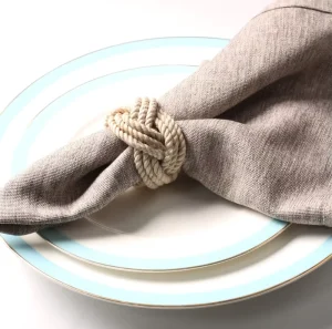 Natural Rattan Woven Napkin Rings Easter Napkin Rings Boho Napkins Holder for Elegant Table Decoration Wedding