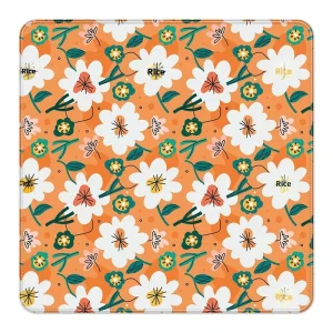 Natural Rubber American Mahjong Mat Thickened Non-Slip Noise-Reducing 32.4inch