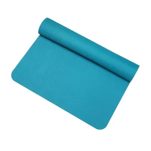 Natural Rubber Yoga Mat Double Sided Anti Slip Texture Eco Friendly 4mm Thick Waterproof Stain Resistant Exercise Mat Jump Rope