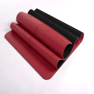Natural Rubber Yoga Mat Non Slip Anti Tear Fitness Mat for Hot Yoga Pilates Stretching Home Gym Workout