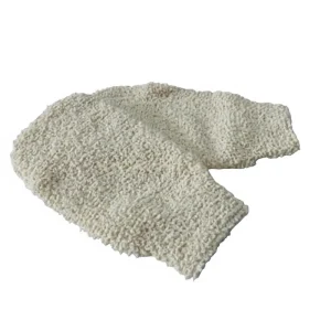 Natural Shower Mitts Jute Bath Gloves for Skin Exfoliation Mitt Washcloth for Body Scrub and Cleansing