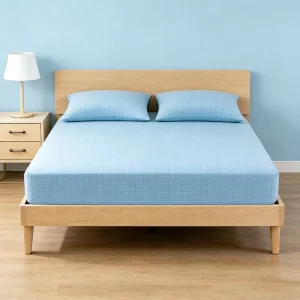 Natural Therapy Bedding Cover Silver Fiber Grounding Bed Sheet Static Protection Earthing Bed Sheet for Better Sleep