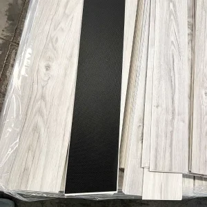 Natural Wood Grain IXPE Silent Underlay Pad Moisture Proof Sound Insulation Mat for SPC Flooring Hospital & Hotel Use