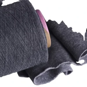 Ne 30s recycled cotton polyester weaving yarn for fabrics