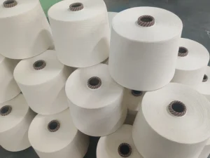 Ne 40s High Strength 50% Combed Cotton 50% Modal Compact Yarn For Knitting And Weaving For T shirt