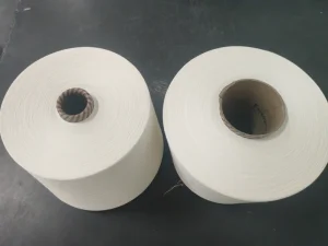 Ne 80s High Strength 50% Combed Cotton 50% Modal Compact Yarn For Knitting And Weaving For T shirt