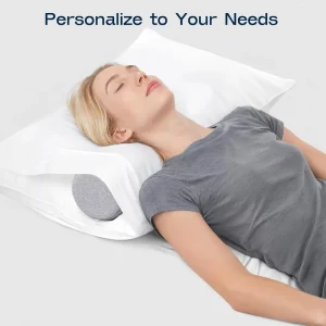 Neck Multifunction Cylinder Roll Pillow for Neck Pain Relief Memory Foam Support Pillow for Bed Round Neck Pillow for Sleeping