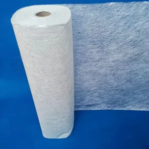 Needle punched Fiberglass Felt Non woven Fabric 50 600 Temperature Resistance Customizable Thickness For Automotive Heat