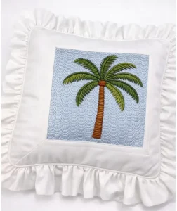 Needlepoint Self Finishing Custom High End Stitch Needlepoint Pillow for Throw Cushion Cover Home Decor