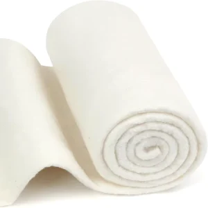 Needlepunched Nonwoven Cotton Batting Soft Breathable Garment Interlining and Quilt Padding Fabric