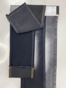 New Arrival Denim Sulfur Black Fabrics in Denim High Quality