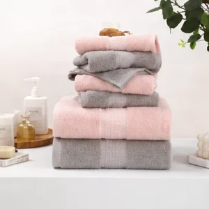 New Arrival Fashion Skin Friendly Absorbent Lint-free Cotton Towel Set 300-399GSM for Beauty Massage Center Use