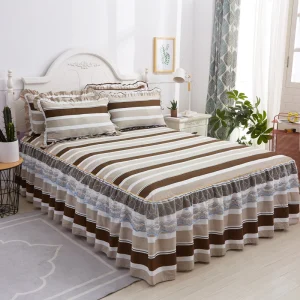 New Arrival Polyester Bed Sheet and Fitted Sheet Wrap Around Bed Skirts
