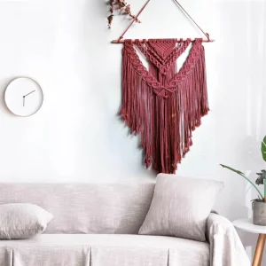 New Color Tapestry Handmade Macrame Wall Hanging Bohemian Wall Decoration Macrame Decor Bedroom Tapestry