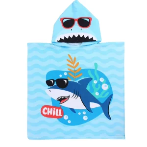 New Cross Border Quick Dry Beach Towel Children’s Water Absorbent Bathrobe Cloak Printed for Bathroom Bath for Face Use