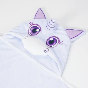 New Custom Cartoon Bamboo Hooded Baby Bath Towel for Newborn Toddler Towel Bathrobe Bath Wrap Home Gift Bathroom Use Travel Swim