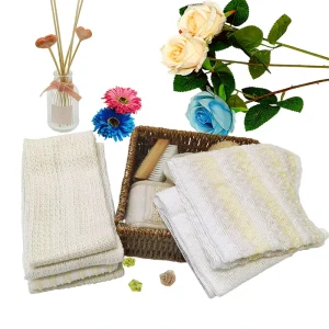 New Custom logo Natural Ramie Eco friendly Polyester Japanese Body Back Shower Scrubber Soft Exfoliating Body Wash Towel