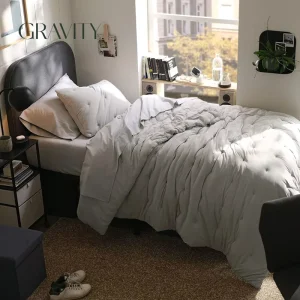 New Customizable Cooling Blanket with Moisture wicking Soft Fabric Comforter for All season Calm Sleep