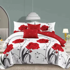 New Design 100% Polyester Bedsheet Sets Sheets Soft Breathable Custom 6 Pieces Bedsheets Set King Size Bedding Sets for Home