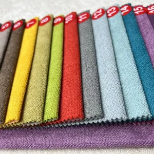 New Design 100% Polyester Home Textile Upholstery Linen Look Fabric Imitation Faux Linen Fabric for Sofa Cover