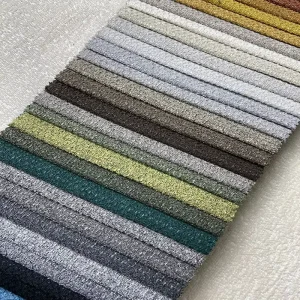 New Design 100% Polyester Nonwoven Microfiber Tricot Waterproof Plain Upholstery Fabric for Sofa Medium Weight 310gsm