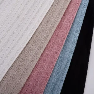 New Design 56% Rayon 24% Nylon 20% Polyester Jacquard Knitting Cashmere Fabrics for Clothing