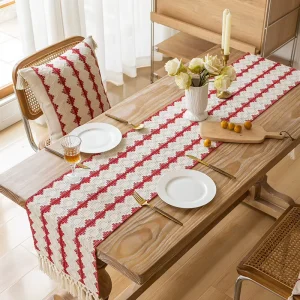 New Design Christmas Table Runner Decor Dining Table Runners and Mats Set