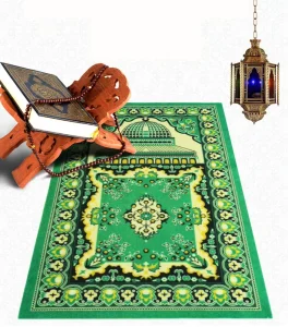 New Design Classical Anti slip Prayer Rug Islam Gifts Prayer Mat Muslim Prayer Folding Mat