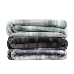 New Design Custom Printed Knitted Solid Plain Fleece Throw Blanket Mexican Sweet Bread Soft