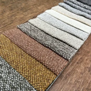 New Design Customized 460gsm Cloud Loop Yarn Boucle Sofa Fabrics for Indoor Upholstery Ofter