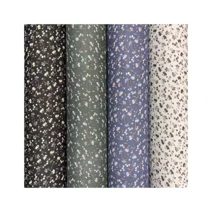 New Design Floral Design Best Quality Double Sided Printed Soft Polyester Chiffon Fabric for Summer Thin Skirts