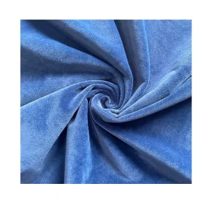 New Design Holland Velvet Knitted Plain China Textiles 100% Polyester PE Coated Medium Weight Flame Retardant Block Sofa Fabric