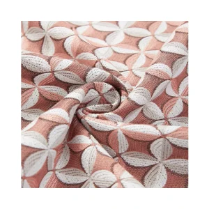 New Design Jacquard Geometric Pattern 100% Polyester Eco Friendly Yarn Dyed Home Textile Decorative Curtain Fabric