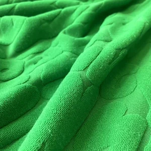 New Design Jacquard Terry Cloth Eco Friendly Organic Sleepwear Towel 100% Polyester and Cotton for Girls