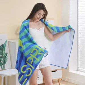 New Design Microfibre Beach Towel Quick Dry Colorful Travel Towel Luxury Beach Towels