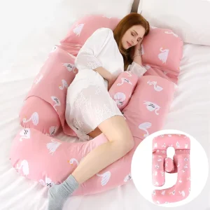 New Design Multifunctional Pregnant Nursing C U Shaped Cotton Maternity Pillow Pregnancy for Sleeping Pillow Wedge B