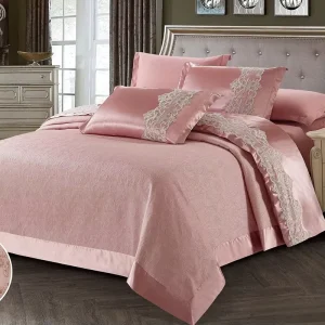 New Design Multiple Color Breathable Home Textile Duvet Cover Bedding Kit with Comfortable Bed Sheets and Pillowcases