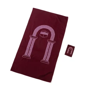 New Design Travel Prayer Rug Muslim Pocket Prayer Mat Waterproof Polyester Muslim Men Clothing Islamic