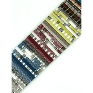 New Design Yarn Dyed Dobby Solid Plaid Polyester Weft Sofa Curtain Upholstery Home Textile Sofa Fabric Couch Cover Bag