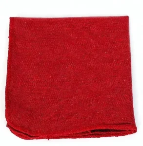 New Disposable Multi Purpose Cotton & Polyester Industrial Mechanic Red Shop Towel for Airplane Use