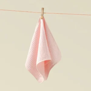 New Double-sided Waffle Weave Square Soft Highly Absorbent Face Towel Hair Drying Cap Bath Towel Edging Available